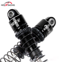 Nexx Racing 59mm Long Oil Shocks (4pcs) for 1/18 RC Crawler Redcat Ascent18 - BLACK
