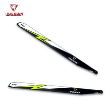 VULCAN ROTORS Precision Main Rotor Blades 600mm (YELLOW)