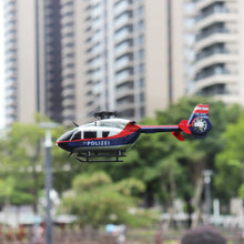 YX EC-135 C187S 100 Size 4CH 6-Axis Gyro Stabilized Optical Sensor Flow Scale RC Helicopter RTF - Police