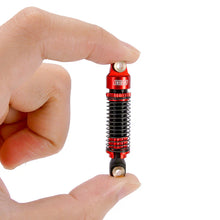 INJORA 59mm Long Threaded Oil Shocks For 1/18 Redcat Ascent18 - RED - HeliDirect