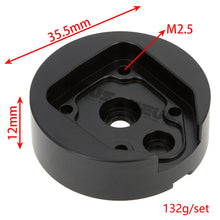 Meus Racing Brass Rear Outer Axle Housing For Axial 1/18 UTB18 - BLACK - HeliDirect