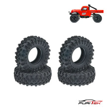 FURITEK MUDDER 60MM TIRES EXTRA SOFT STICKY SET FOR 1.2INCH WHEEL (FX118) - HeliDirect