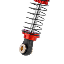 INJORA 59mm Long Threaded Oil Shocks For 1/18 Redcat Ascent18 - RED - HeliDirect