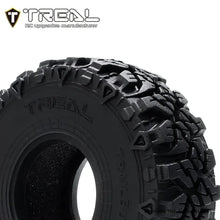 TREAL 1.0 Tires Soft Sticky RC Crawler Tires TrailBurner 62mm (4P) for 1/24 1/18 SCX24 AX24 FCX24 TRX4M - HeliDirect