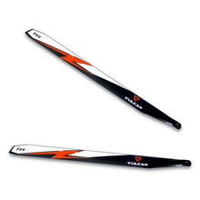 VULCAN ROTORS Precision Main Rotor Blades 700mm (Orange)