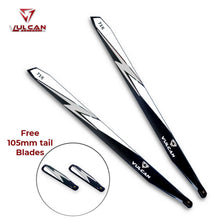 VULCAN ROTORS Precision Main Rotor Blades 716mm (SILVER)