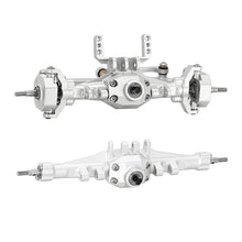 INJORA +4mm Diamond Axles With Lay Down Servo Mount & Links For 1/18 TRX4M - SILVER - HeliDirect