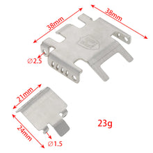 Meus Racing Stainless Steel Chassis Armor Axle Protector Set for 1/18 TRX4M - HeliDirect