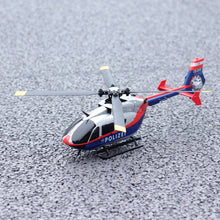 YX EC-135 C187S 100 Size 4CH 6-Axis Gyro Stabilized Optical Sensor Flow Scale RC Helicopter RTF - Police
