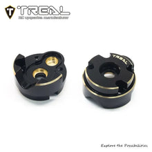 TREAL Brass Outer Portal Cover Heavy Weight 47.4g/Pair Front or Rear External Portal Housings (2P) for 1/18 Redcat Ascent 18 Crawler - HeliDirect
