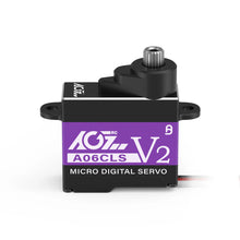 Atomic MRZ SF Chassis Kit (No electronic) With AGFRC A06CLS V2 Aluminum Case 20T High Precision 3KG 0.052Sec MG 7g Micro Digital Servo