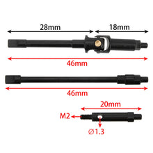 MEUS Racing Universal Joint Drive Shaft Cross Knot CVD Drive Kit for SCX24 MEUS Component Portal Axles - HeliDirect
