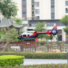 YX EC-135 C187S 100 Size 4CH 6-Axis Gyro Stabilized Optical Sensor Flow Scale RC Helicopter RTF - Police