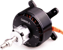 DUALSKY Xmotor GA6000.8S single motor shaft 180 KV 28-pin to 6800W (55-60ccm) - HeliDirect