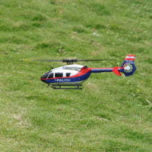 YX EC-135 C187S 100 Size 4CH 6-Axis Gyro Stabilized Optical Sensor Flow Scale RC Helicopter RTF - Police
