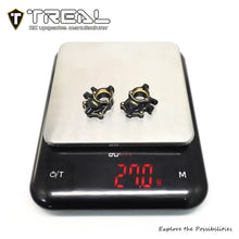 TREAL Brass Front Steering Knuckles Inner Portal Covers Housing 27g/Pair Weights Upgrades for 1/18 Redcat Ascent 18 Crawler - HeliDirect
