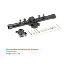MEUS Racing  Front Rear Axle Housing Cover with Back Cover for 1/24 Axial SCX24 90081 RC Car Model Accessories (Front axle + Rear axle) - HeliDirect