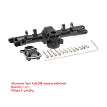 MEUS Racing  Front Rear Axle Housing Cover with Back Cover for 1/24 Axial SCX24 90081 RC Car Model Accessories (Front axle + Rear axle) - HeliDirect