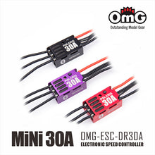 OMG POLARIS DR-30A Sensored Brushless ESC with Build-in (Black)
