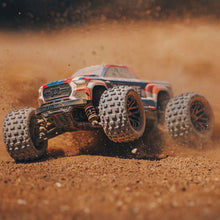 ARRMA 1/18 GRANITE GROM MEGA 380 Brushed 4X4 Monster Truck RTR with Battery & Charger - BLUE - HeliDirect