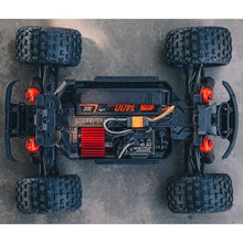 ARRMA 1/18 GRANITE GROM MEGA 380 Brushed 4X4 Monster Truck RTR with Battery & Charger - BLUE - HeliDirect