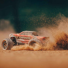 ARRMA 1/18 GRANITE GROM MEGA 380 Brushed 4X4 Monster Truck RTR with Battery & Charger - RED - HeliDirect