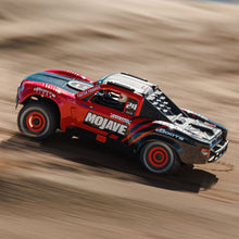 ARRMA MOJAVE GROM MEGA 380 Brushed 4X4 Small Scale Desert Truck RTR with Battery & Charger - Red/Black