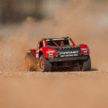 ARRMA MOJAVE GROM MEGA 380 Brushed 4X4 Small Scale Desert Truck RTR with Battery & Charger - Red/Black
