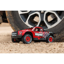 ARRMA MOJAVE GROM MEGA 380 Brushed 4X4 Small Scale Desert Truck RTR with Battery & Charger - Red/Black