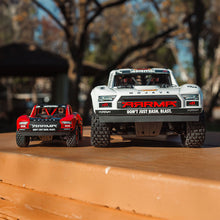 ARRMA MOJAVE GROM MEGA 380 Brushed 4X4 Small Scale Desert Truck RTR with Battery & Charger - Red/Black