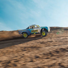 ARRMA MOJAVE GROM MEGA 380 Brushed 4X4 Small Scale Desert Truck RTR with Battery & Charger - Blue/White