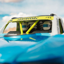 ARRMA MOJAVE GROM MEGA 380 Brushed 4X4 Small Scale Desert Truck RTR with Battery & Charger - Blue/White