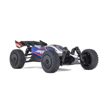 TYPHON GROM ARRMA MEGA 380 Brushed 4X4 Small Scale Buggy RTR with Battery & Charger - Blue/Silver - HeliDirect