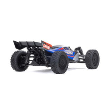 TYPHON GROM ARRMA MEGA 380 Brushed 4X4 Small Scale Buggy RTR with Battery & Charger - Blue/Silver - HeliDirect