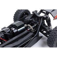 TYPHON GROM ARRMA MEGA 380 Brushed 4X4 Small Scale Buggy RTR with Battery & Charger - Blue/Silver - HeliDirect