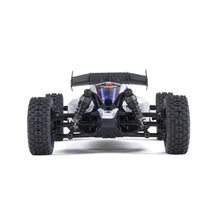 TYPHON GROM ARRMA MEGA 380 Brushed 4X4 Small Scale Buggy RTR with Battery & Charger - Blue/Silver - HeliDirect