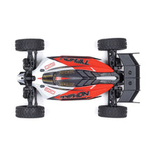 TYPHON GROM MEGA 380 Brushed 4X4 Small Scale Buggy RTR with Battery & Charger - Red/White - HeliDirect