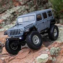 Axial 1/24 SCX24 Jeep Wrangler JLU 4X4 Rock Crawler Brushed RTR - Gray - HeliDirect