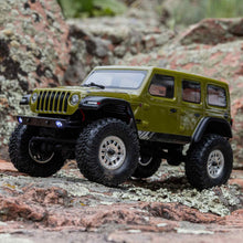 Axial 1/24 SCX24 Jeep Wrangler JLU 4X4 Rock Crawler Brushed RTR - Green - HeliDirect