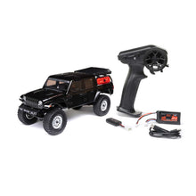Axial 1/24 SCX24 JEEP JT GLADIATOR 4WD ROCK CRAWLER BRUSHED RTR - BLACK - HeliDirect