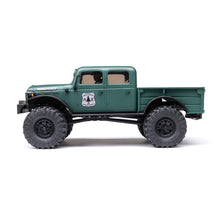 Axial SCX24 40'S 4 DOOR DODGE POWER WAGON, GREEN: 1/24 4WD-RTR - HeliDirect