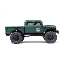 Axial SCX24 40'S 4 DOOR DODGE POWER WAGON, GREEN: 1/24 4WD-RTR - HeliDirect
