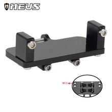 MEUS Racing Simulation Model Car Axial Scx24 Emax ES08ma Steering Gear Seat Steering Servo Mount Bracket Upgrade Parts (Black) - HeliDirect