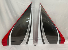 Boomerang J10 Wing set to include hatches, pushrods, control horns and linkages - Black