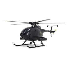 YX C189 MD500E 150-size 6-Axis Gyro Stabilized RTF Scale Helicopter w/ Weapons - Black - HeliDirect