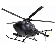 YX C189 MD500E 150-size 6-Axis Gyro Stabilized RTF Scale Helicopter w/ Weapons - Black - HeliDirect