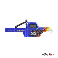 FURITEK BLUE WITH FLAMES FURY WAGON BODY FOR FURITEK FX118 - HeliDirect