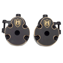 MEUS Racing Brass Steering Knuckles+Front Axle Weights Cover for 1/18 Redcat Ascent-18 RC Crawler