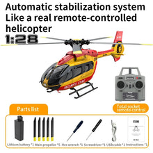 RC ERA C190 H145 150 Size Gyro Stabilized w/ Optical Sensor Flow RC Helicopter - RTF - Yellow/Red
