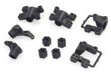 CM0202 Hub Carriers & Spindle Set ( F/R, wheel hex, servo horn, 23T, 24T, 25T Gear M-Sport Puma Rally 1 - HeliDirect